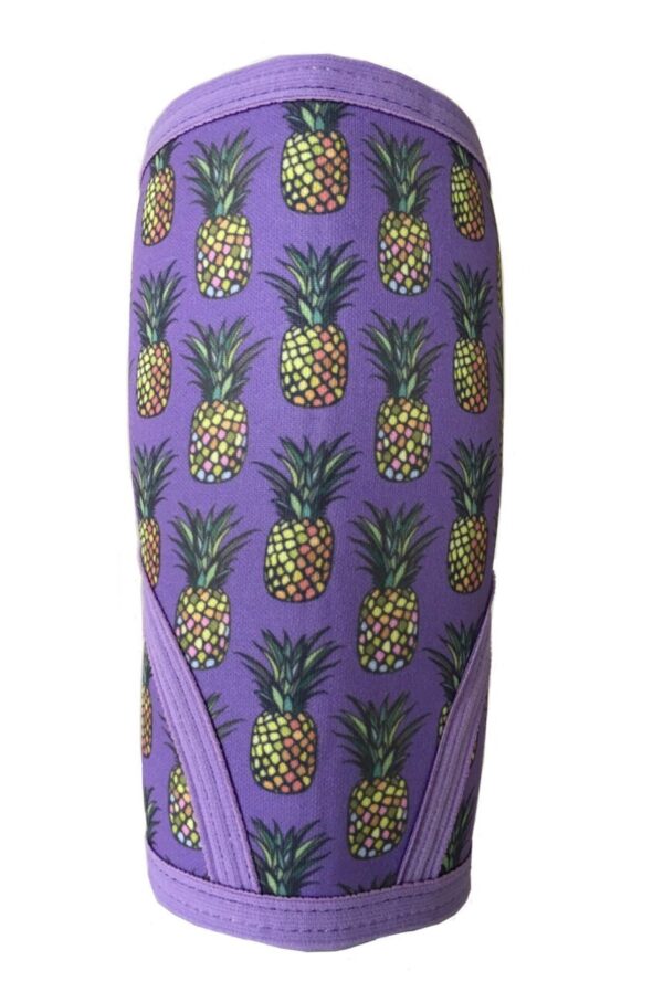 5mm Pineapple Print Knee Sleeves (Pair)