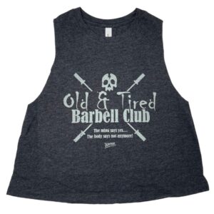 Old & Tired Crop Tank