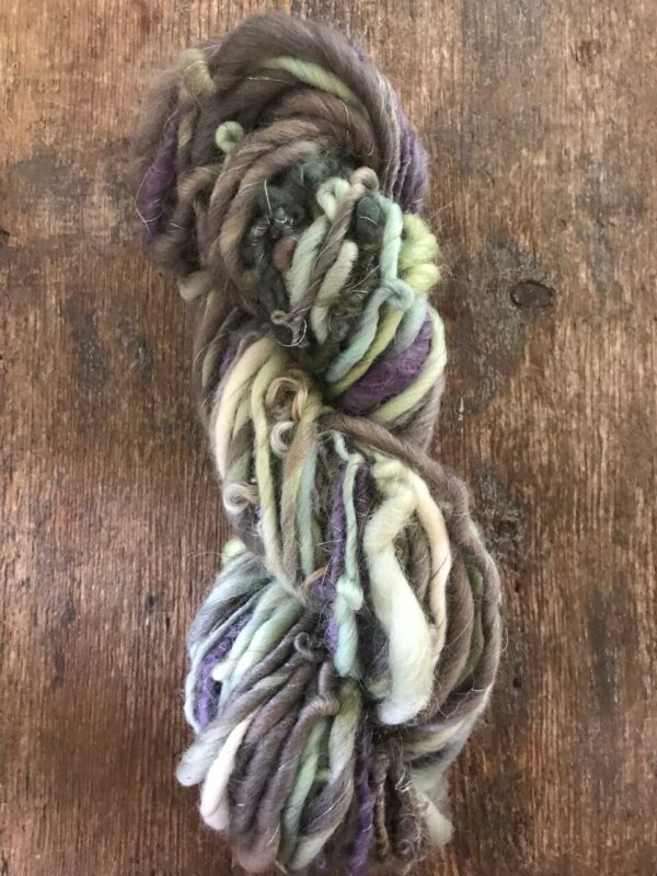 Lacewing  –  bulky wrapped art yarn, 50 yards