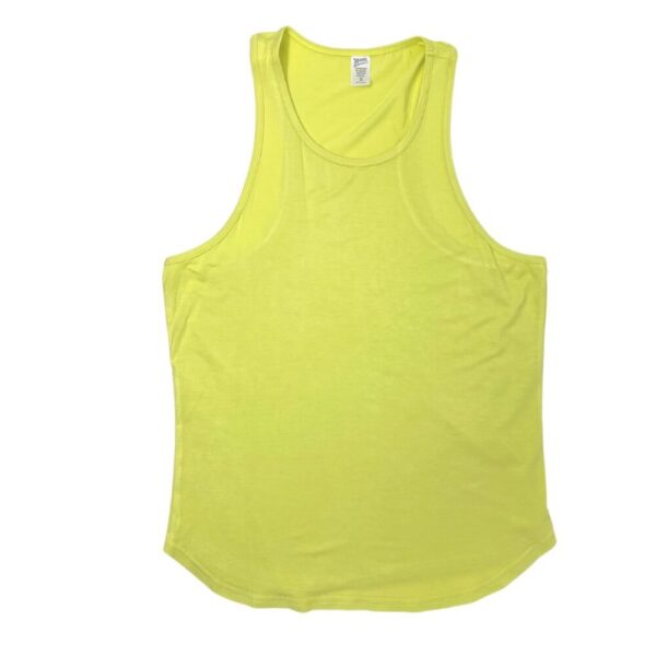 Freedom Bamboo Racerback Tank – Yellow Fizz – FINAL SALE – S/M/XL only