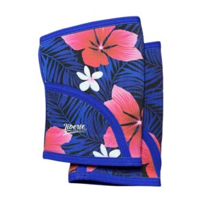 5mm Aloha Floral Print Knee Sleeves (Pair) – XS/L/XL Only – FINAL SALE