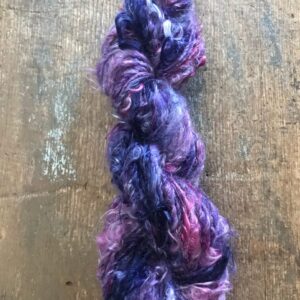 Reminisce  – purple and pink mohair yarn, 20 yards