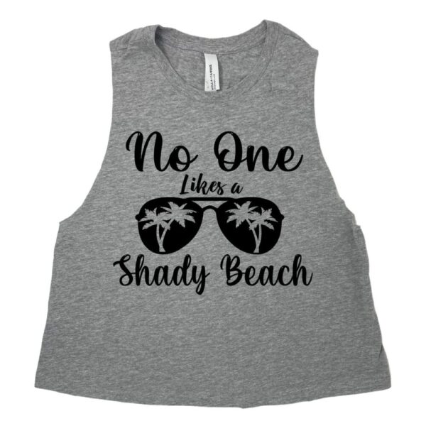 Shady Beach Crop Tank