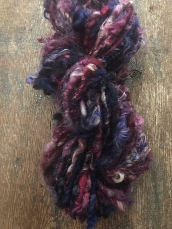 Tiny Dancer  – Lincoln wool locks yarn, 50 yards
