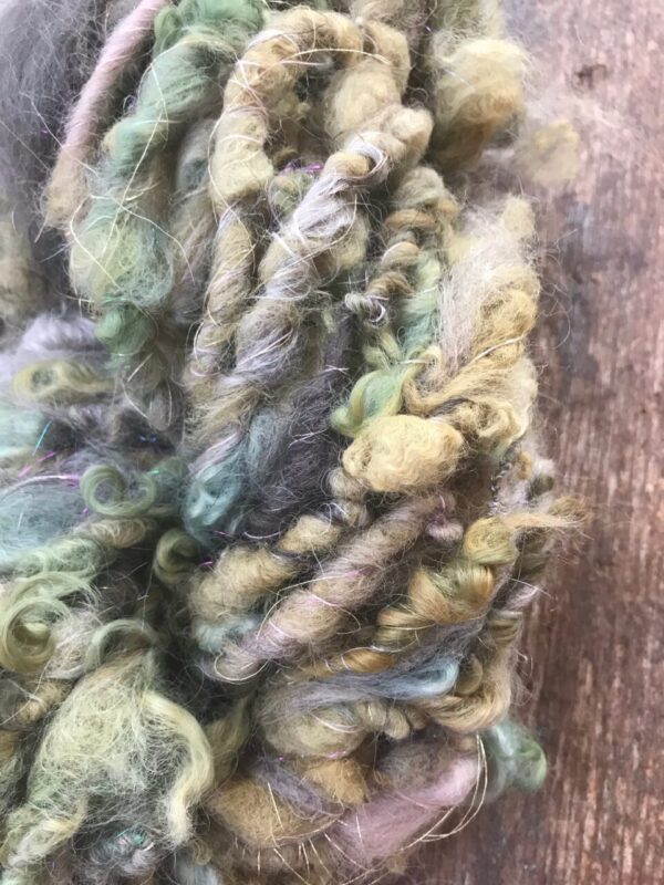 Fairy Magic chunky wrapped art yarn, 30 yards