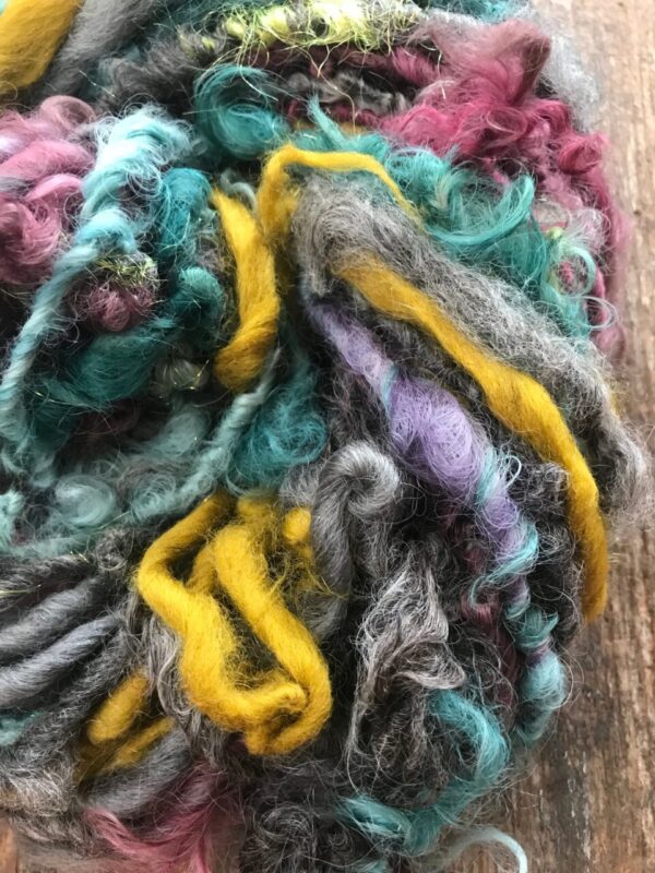Luna Fae  – colorful mixty yarn, 50 yards