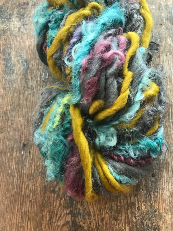 Luna Fae  – colorful mixty yarn, 50 yards