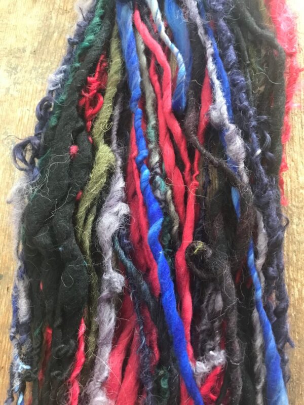 Empress  – colorful jewel toned yarn, 50 yards
