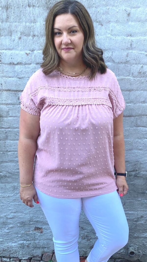 Moment To Remember Top – Dusty Pink