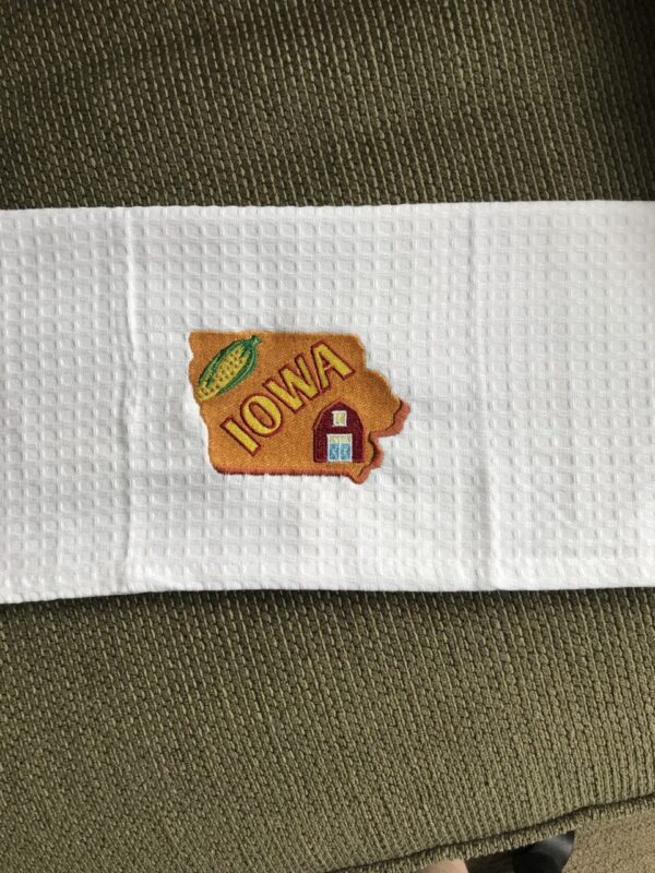 Iowa Waffle Towel