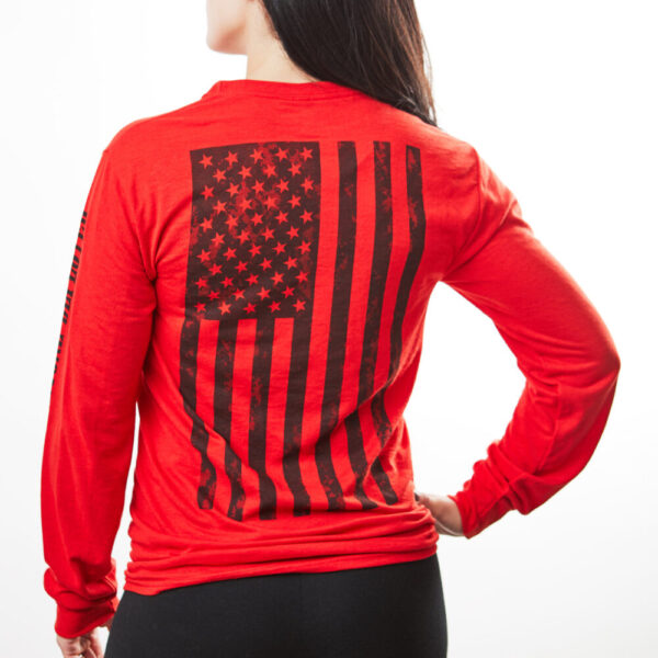 RED Friday Flag Long Sleeve T-Shirt