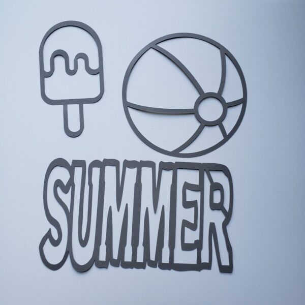 Summer Themed Die Cut – Suncatcher Kit