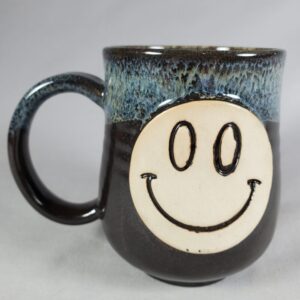 Smiley Face Mug (Dark Brown)
