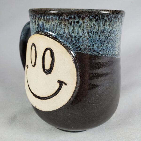 Smiley Face Mug (Dark Brown)
