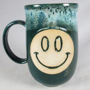 Smiley Face Mug (Teal 2)