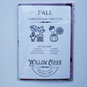 Fall Themed Die Cut – Suncatcher Kit