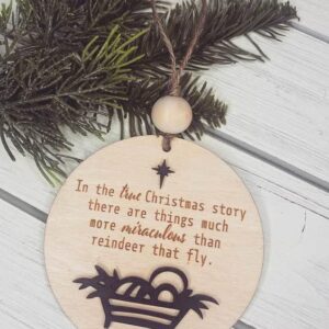 True Christmas Story Ornament