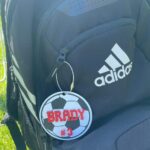 Personalized Soccer Bag Tag