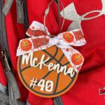 Personalized Basketball Bag Tag