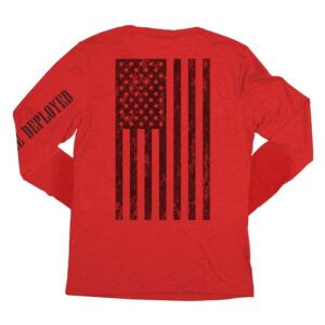 RED Friday Flag Long Sleeve T-Shirt
