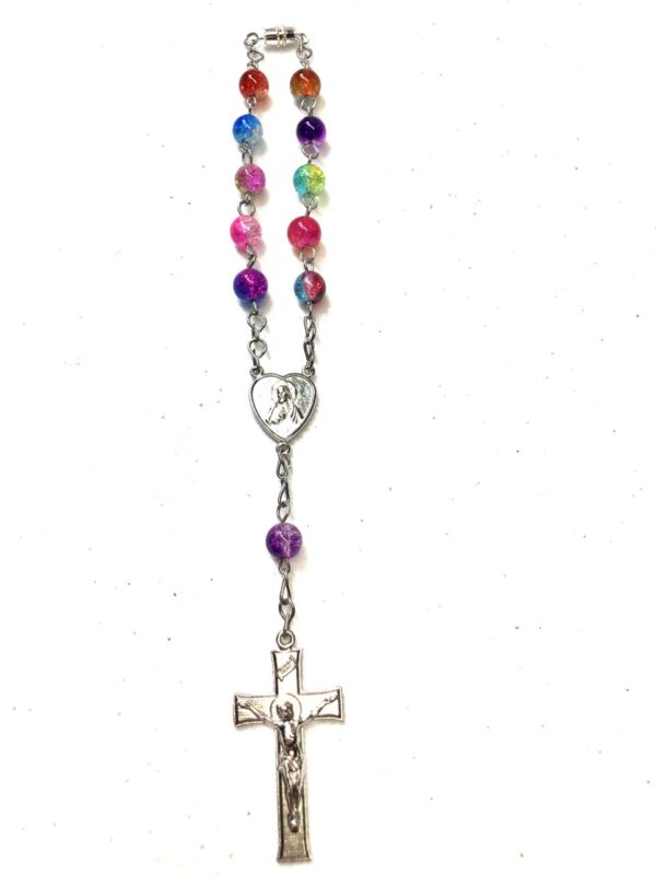 Handmade Multi Color Car Rosary