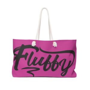 Pink Fluffy Weekender Bag