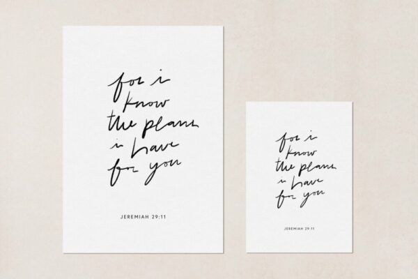 For I Know Print