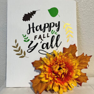 Fall Wall Canvas Sign  Item #3271