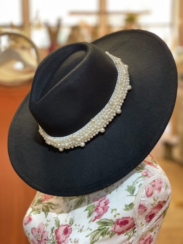 Pearl Wide Brim Panama Hats
