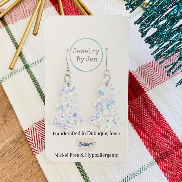 Christmas Tree: Pastel Metallic Glitter