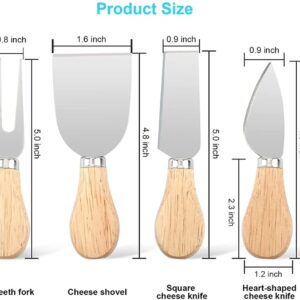 Charcuterie utensils with Wood Handles