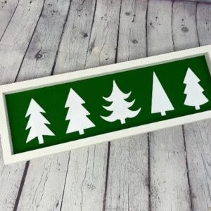 Christmas Tree Farmhouse Sign | Christmas Decor | Holiday Decor  | Modern Christmas Decor | 3D Christmas Sign