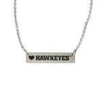 Iowa Hawkeye Bar Necklace