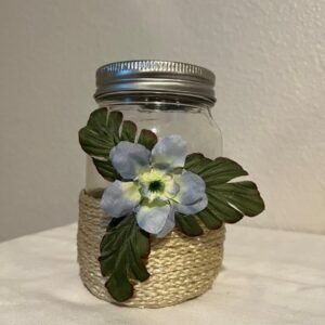 Change Jar- Flower Item #3100