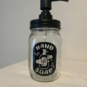 Mason Jar Soap/Lotion Jar Dispenser  Item #3255