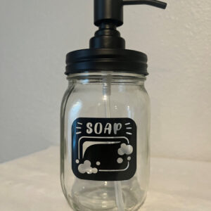 Mason Jar Soap/Lotion Dispenser  Item #3254