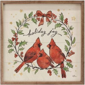 Christmas Lovebirds – Kendrick Home Wood Sign