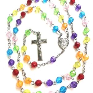 Handmade Multi Color Rosary