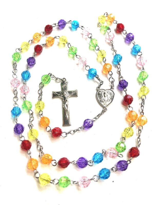 Handmade Multi Color Rosary