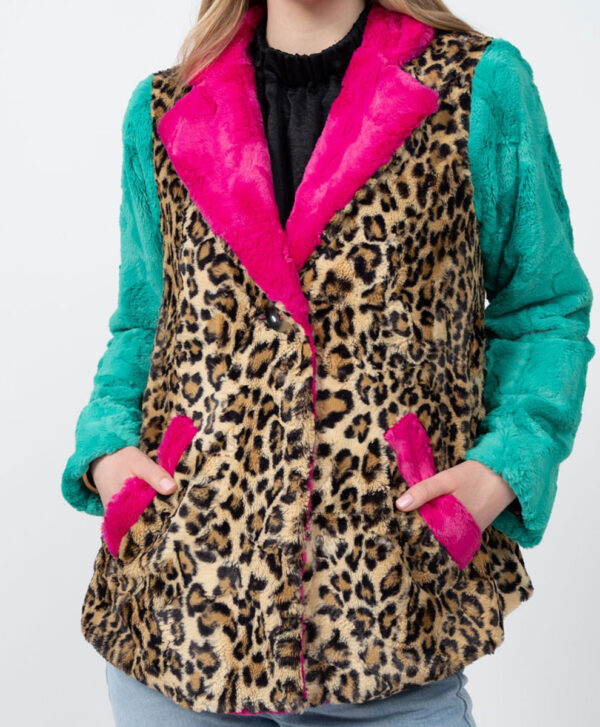 Ivy Jane Multi Leopard Jacket