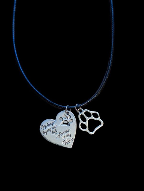 Memorial Necklace Loss of Pet-Forever in my Heart