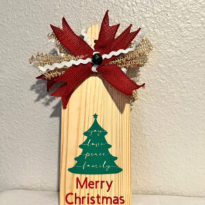 Merry Christmas Decorative Cutting Board  Item #3890
