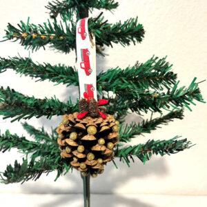 Pinecone Ornament  Item #3954