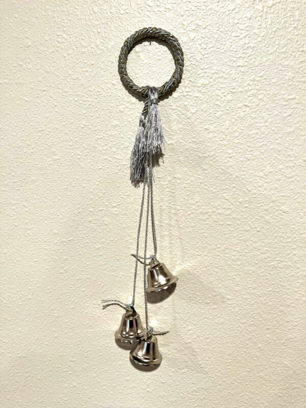 Christmas Door Hanger with Silver Tassel  Item #3967