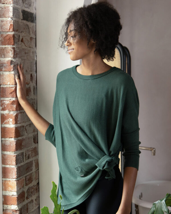 Catalina Crewneck Traveler, Juniper