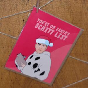 Santa’s Schitt List – Christmas Card