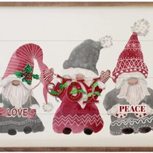 Three Joyful Gnomes – Kendrick Home Wood Sign