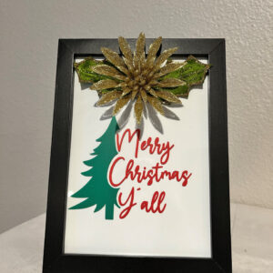 Merry Christmas Y’All Framed Print  Item #3888