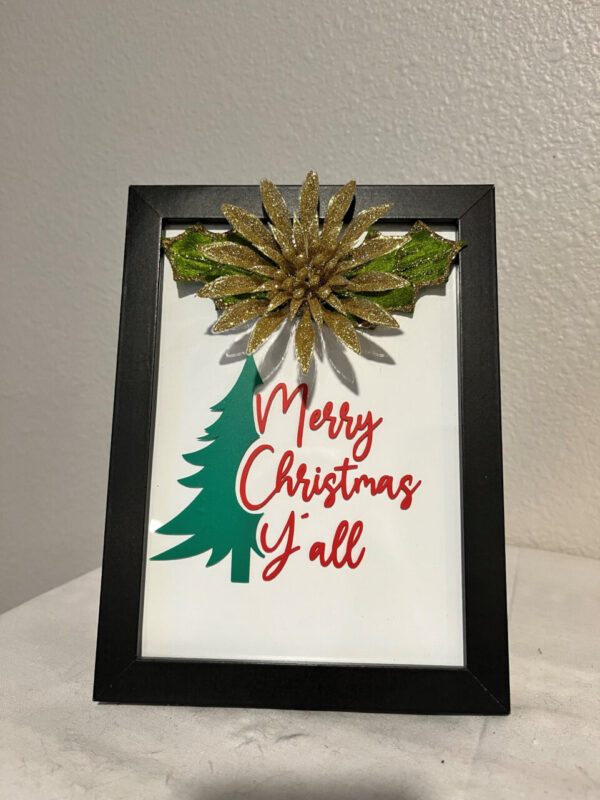 Merry Christmas Y’All Framed Print  Item #3888