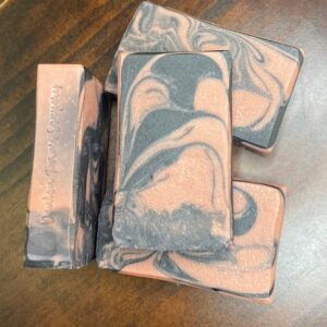 Rose Clay + Charcoal Unscented Goat Milk Soap